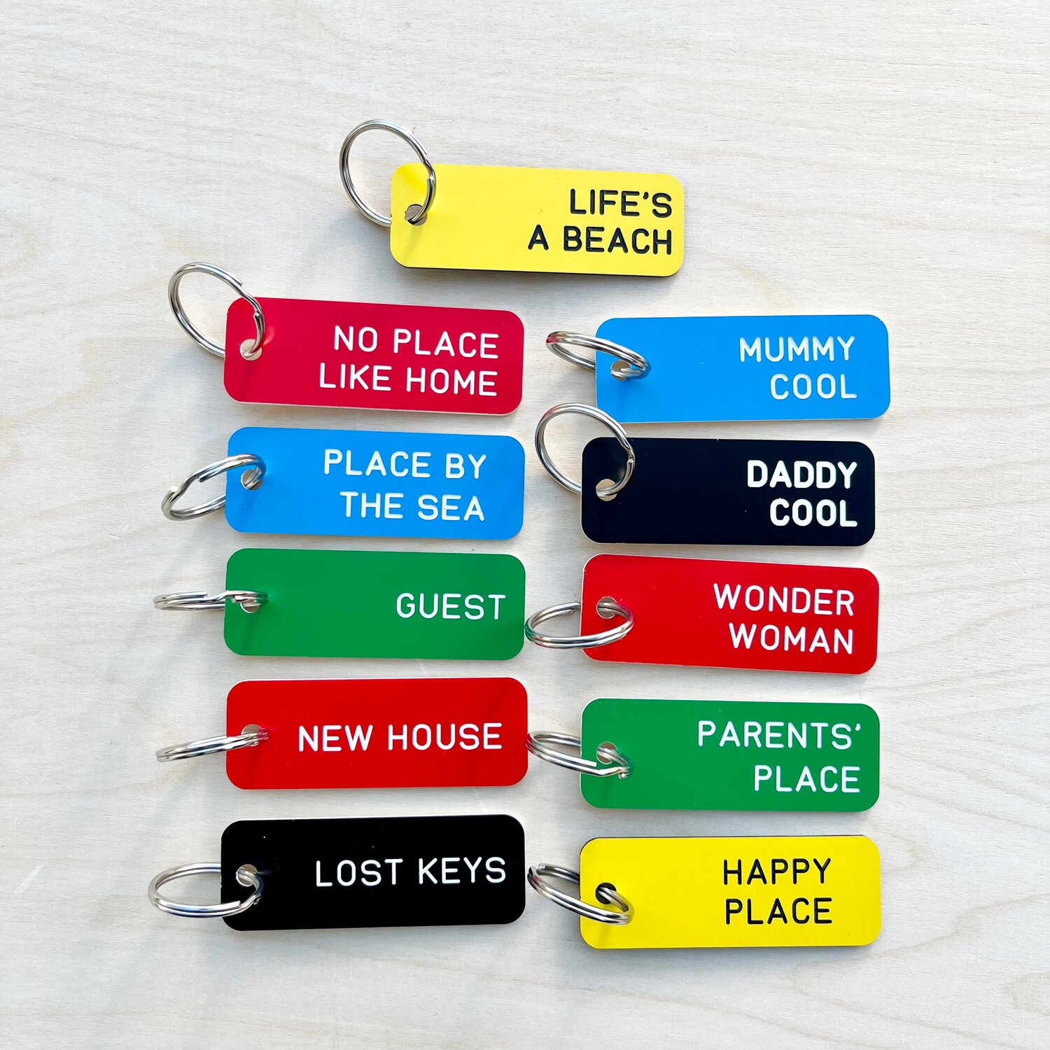 Acrylic Key Tag